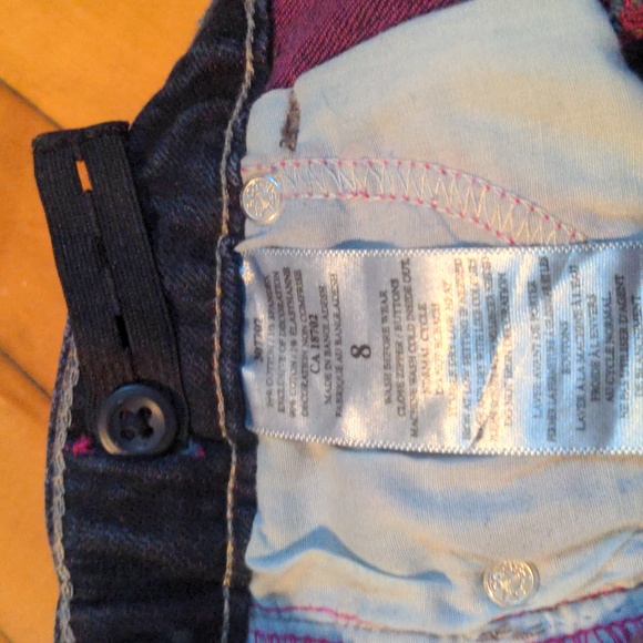 Size 8 girl's lot - 2 pairs jeans + hoodie (Levi's) - Picture 6 of 9